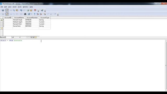 Retriving Data From Table with select command where and order by смотреть онлайн
