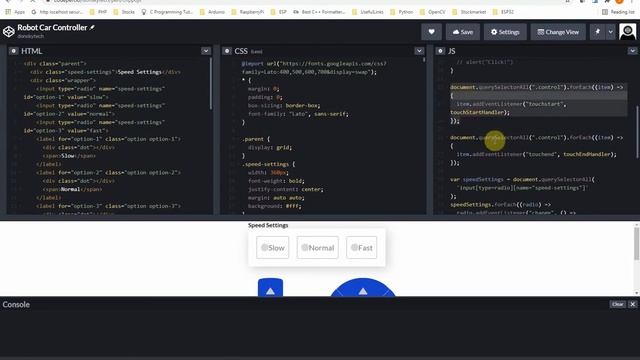ESP32 Robot Car Using Websockets and PlatformIO IDE смотреть онлайн