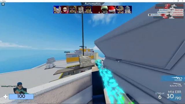 Why is My Game in Black and White? Roblox Arsenal! смотреть онлайн