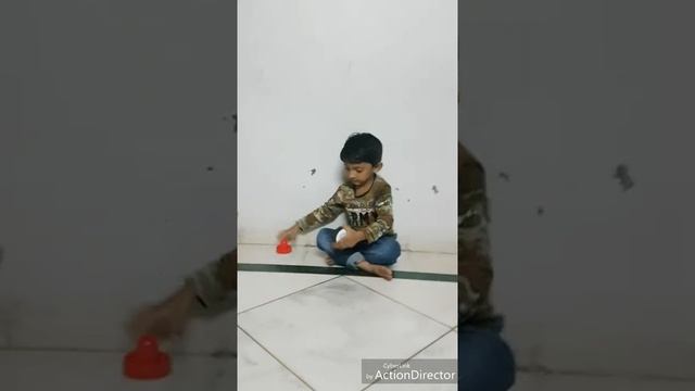 Ice hockey air power unboxing and playing son with father | indoor game two players смотреть онлайн