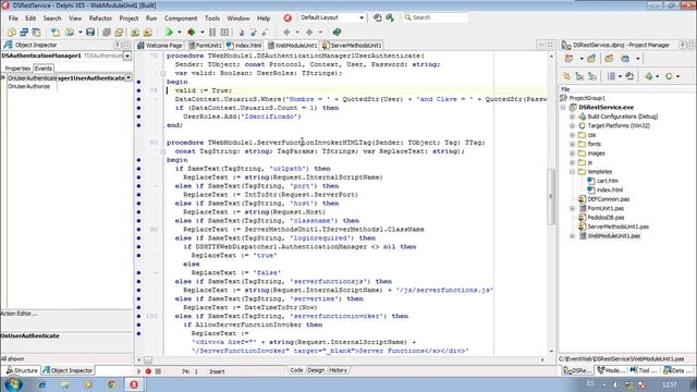 Delphi XE5 | Demo servicio Delphi DataSnap Rest смотреть онлайн