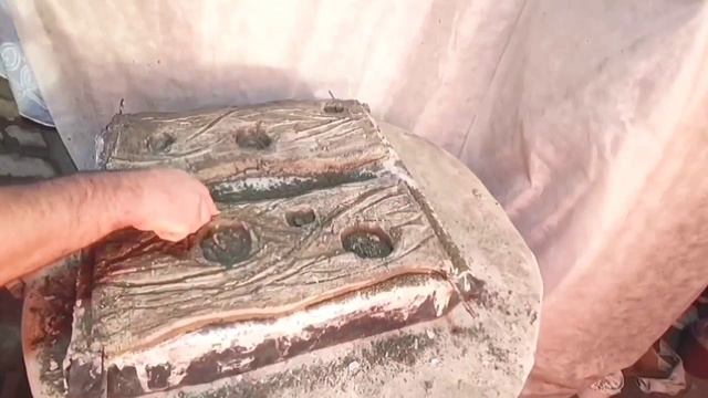 Супер идея! Два в Одном и Садовый Заборчик и Плитка из цемента. смотреть онлайн