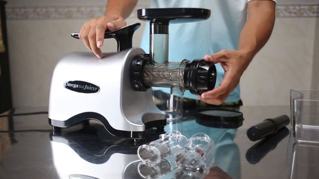 Máy ép chậm: Omega TWN30S Cold Press Twin Gear Juicer смотреть онлайн