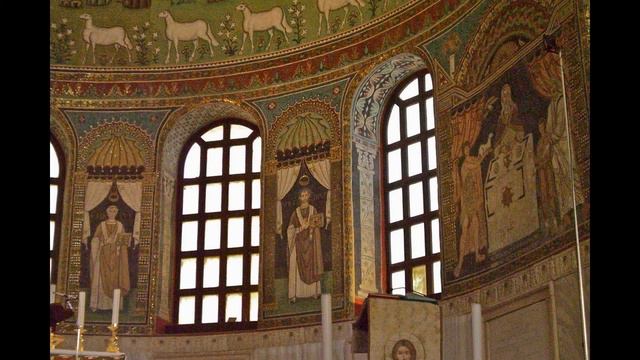 ***** Ravenna Mosaici della BASILICA DI SANT'APOLLINARE IN CLASSE - UNESCO heritage смотреть онлайн