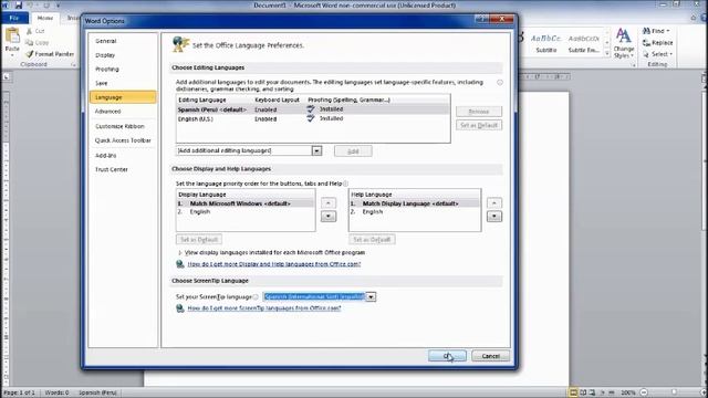 Como cambiar el Idioma del Microsoft Office 2010 Portable смотреть онлайн