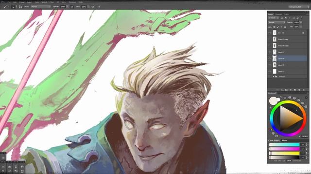 character design: are you making bad decisions? / / full process, speedpaint d&d warlock смотреть онлайн