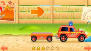 Firetrucks: 911 rescue | Offroad firetruck, vintage firetruck and etc | Educational game for kids