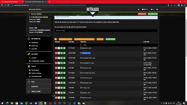 How To upload and enable JSON files on DayZ server. смотреть онлайн