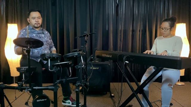 Roland FP-60X (Digital Piano) and TD-07KV (V-Drums) - Jam Duet смотреть онлайн