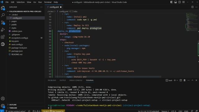 How To Deploy NextJS with PM2 and CircleCI смотреть онлайн