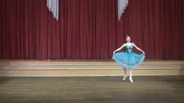 Г. Форе вариация из балета "Драгоценности" часть "Изумруды" Хореография Дж. Баланчина, смотреть онлайн