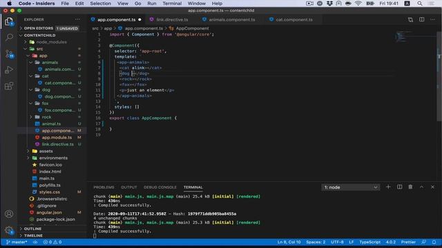 S1E1 Getting @ContentChildren/@ViewChildren by Service selector смотреть онлайн