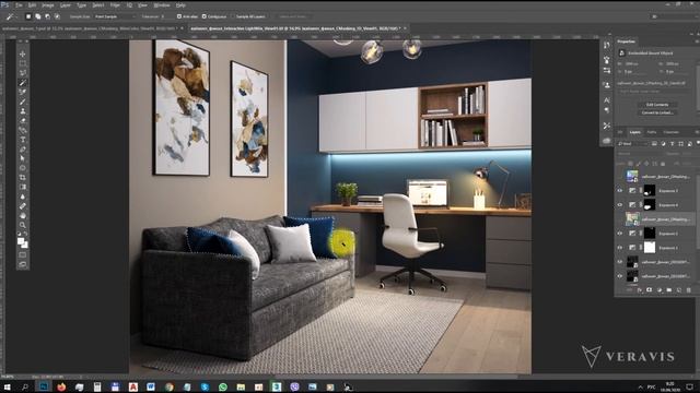 Постобработка рендеров в Photoshop