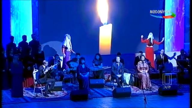 Mənsum İbrahimov,Aygün Bayramova Və Nəzakət Teymurova-Arif Babayev 80 Illik Yubiley