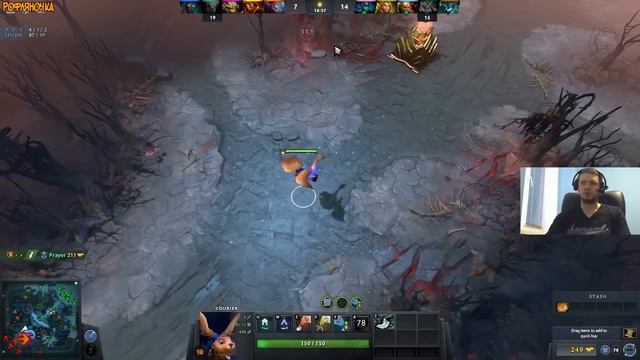 ПАПИЧ: ГАЙД НА ХАРД Windrunner 7.06 РАНКЕД! смотреть онлайн