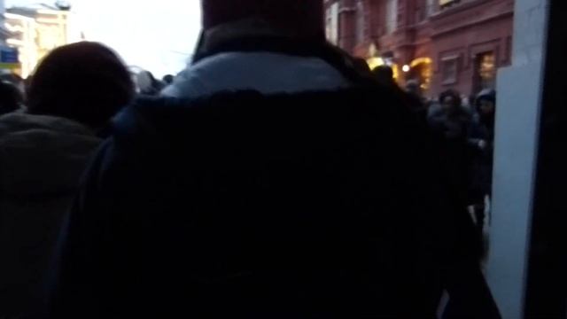 Москва, Новый Год, Прогулка по центру, 02.01.2015 смотреть онлайн