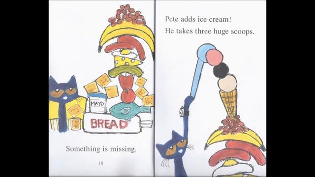Pete the Cat Pete's Big Sandwich смотреть онлайн