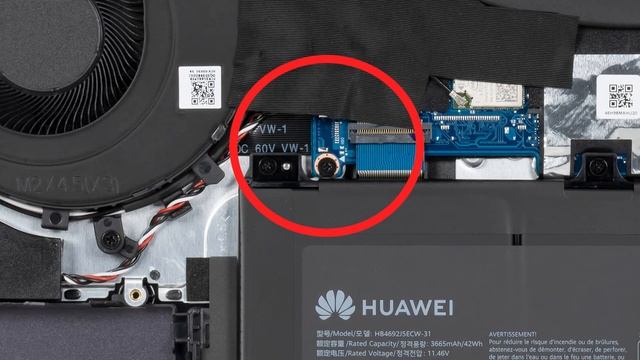 How to replace Wi-Fi card in HUAWEI MateBook D 15 to Intel AX210 смотреть онлайн