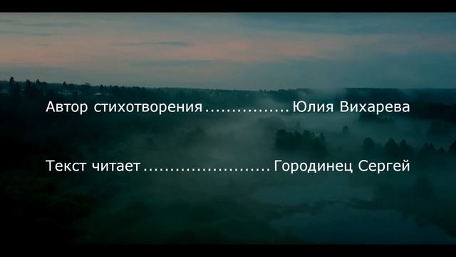 Тонут в тумане макушки сосен | Автор стихотворения: Юлия Вихарева смотреть онлайн