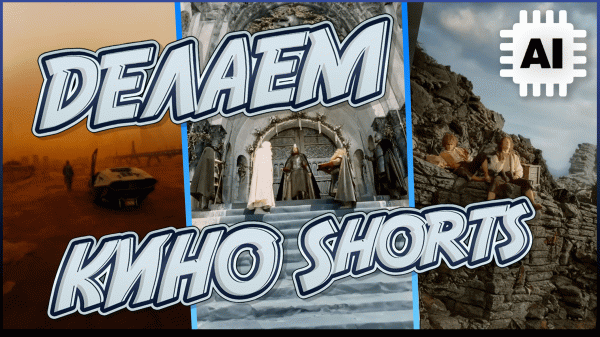 ДЕЛАЕМ ВЕРТИКАЛЬНЫМИ ФИЛЬМЫ #нейросеть #ai #shorts