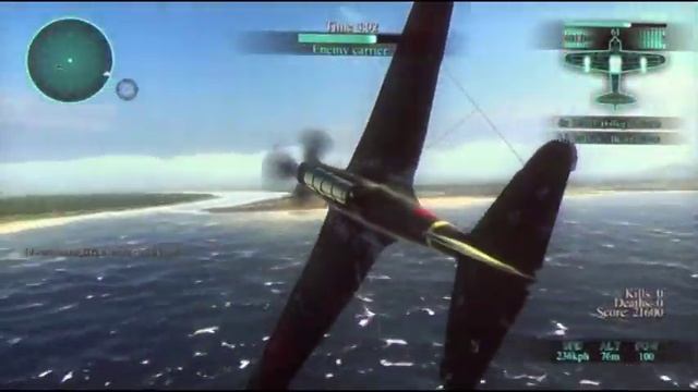 (Ps3) Air Conflicts - Pacific Carriers Gameplay Offscreen смотреть онлайн