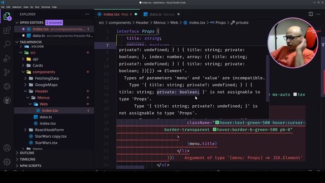 Como criar menu dinâmico no ReactJS e controlar o acesso #Dicas смотреть онлайн