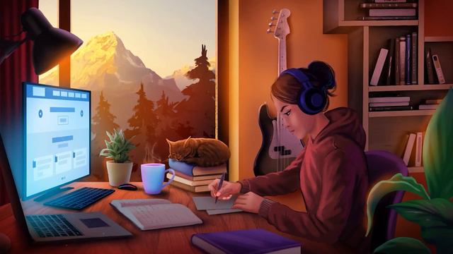 Cozy Day In Relaxing Lofi Music Mix смотреть онлайн