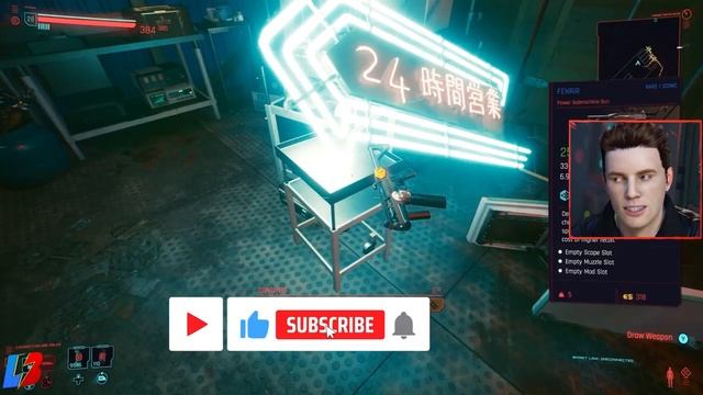 HOW TO GET BEST SMG FENRIR Cyberpunk 2077 Secret Weapon Location (Iconic Weapon) смотреть онлайн