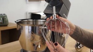 Установка и регулировка насадок для планетарного смешивания в кухонной машине Kenwood