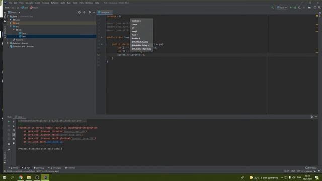 циклы данные от пользователя и массивы (изучение Java часть 2) смотреть онлайн