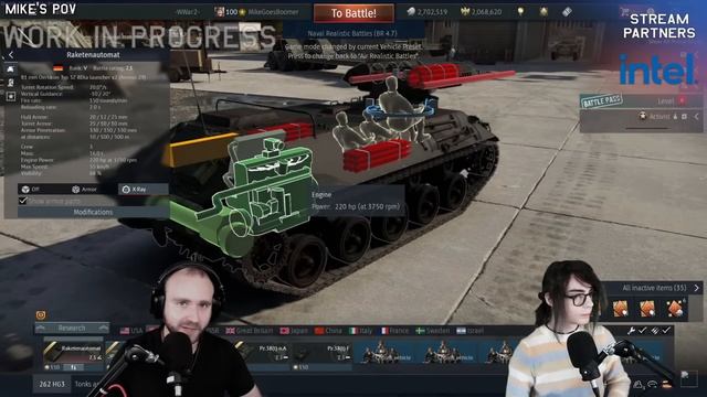 DEV 2.27! ВСЯ НОВАЯ ТЕХНИКА и МЕХАНИКИ в WAR THUNDER смотреть онлайн