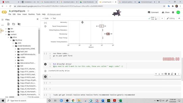 Convert Google Colab ipnyb file to pdf (latex pdf) | If crashes save as html then print it as a pdf смотреть онлайн