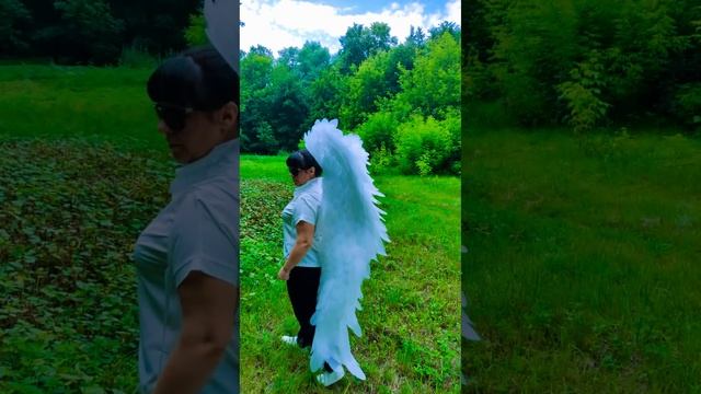 Крылья ангела белые. Конструкция разборная. Есть Мастер класс. The angel's wings are white. смотреть онлайн