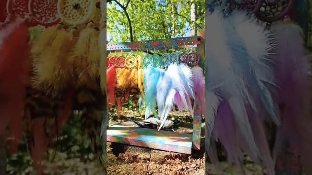 Сережки ловцы снов с перьями. новая коллекция!) #dreamcatcher #ловецснов #серьги #украшения #подаро смотреть онлайн