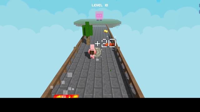 Minecraft PE VS Craft Runner - Miner Rush: Building and Crafting смотреть онлайн