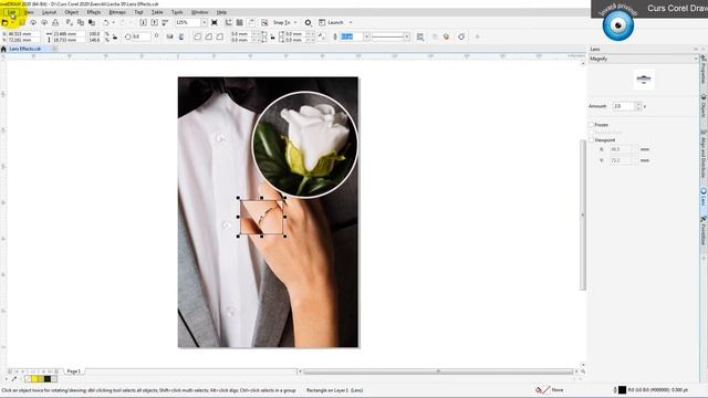 Curs intensiv Corel Draw, Lens Effect смотреть онлайн