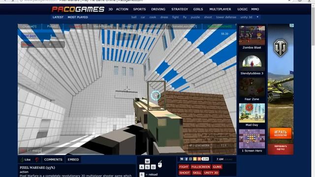 Pixel warfare new hack health and invisible [works on Pixel Warfare v2] смотреть онлайн