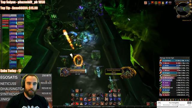 Bajheera - Antorus, The Burning Throne (Normal) - WoW Legion 7.3 Arms Warrior DPS смотреть онлайн