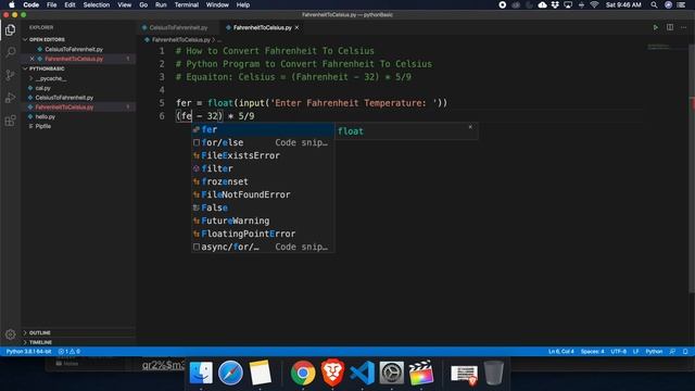 How to Convert Fahrenheit To Celsius: Python Program to Convert Fahrenheit To Celsius смотреть онлайн