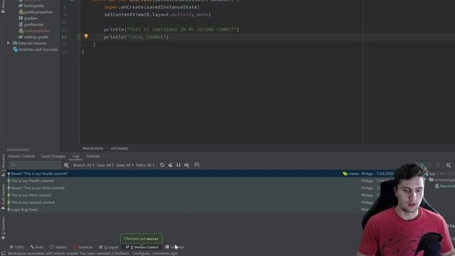 Branches - Git for Android Developers - Part 4 смотреть онлайн