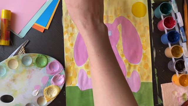 Рисуем Пасхального Кролика🐇 смотреть онлайн