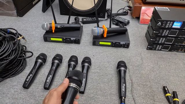 E MC Giới thịu Vang Cao Cấp Và Míc Không Dây Shure SM 58- Beta 87 và Míc Dây Mỹ Xịn hát Tuyệt Ngon смотреть онлайн