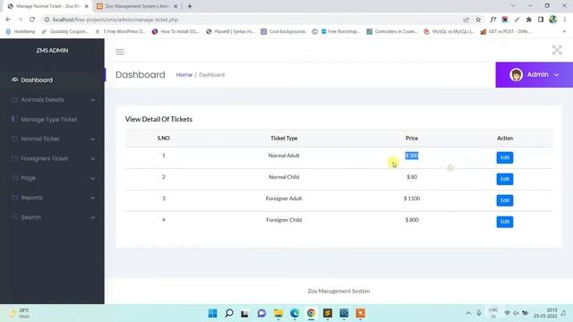Zoo Management System Using PHP and MySQL V2 | PHPGurukul смотреть онлайн