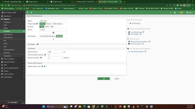 Configuring ISP failover using SD WAN смотреть онлайн