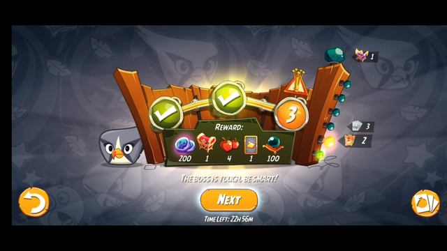 Angry Birds 2 - Daily Challenge Today Silver Slam! BIRDIE! (2-3-4 Rooms) смотреть онлайн