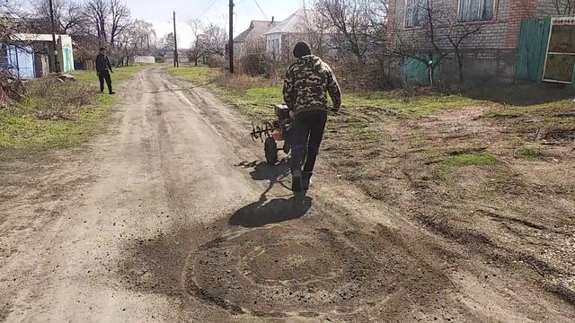 Дрифт на мотоблоки