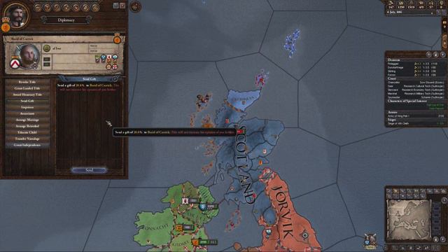 Crusader Kings 2 Viking Campaign Part 5 "Your Wife, My Concubine!" смотреть онлайн