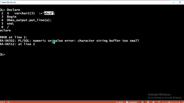 Exception Propagation used in pl/sql смотреть онлайн