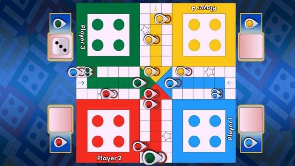 Ludo king game /in 4 players Ludo game play match #06 @Ludo555