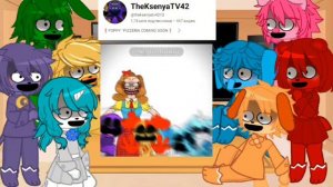 Poppy playtime 3 реакция на видео/Poppy playtime 3 reaction to the video Часть 6/6 Part 🇷🇺/🇺🇸